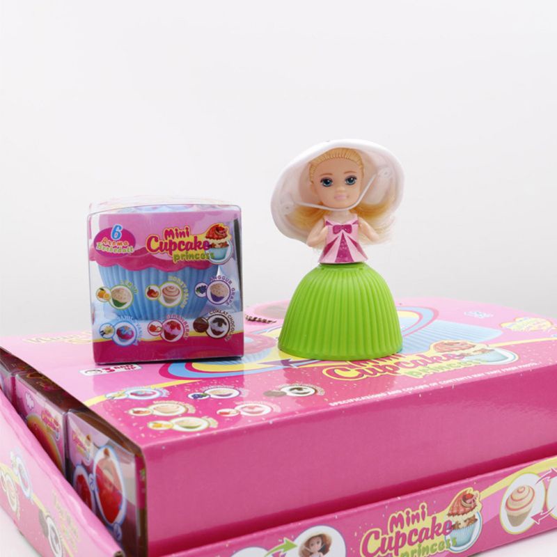 Mary Trafo Bentuk 3inch Untuk Boneka Cupcake Princess Untuk Boneka Untuk Balita Perempuan Fa