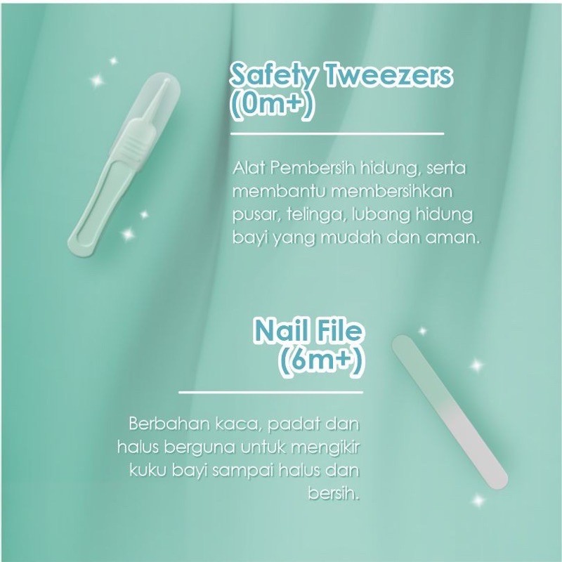 Oonew 4in1 Hygiene Set - Alat Perawatan Gunting Kuku Anak