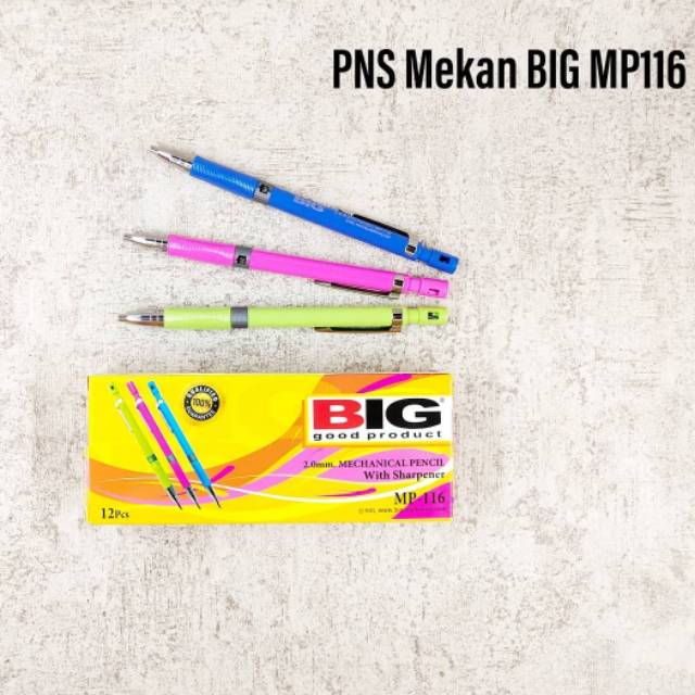 

Pensi Mekanik 2.0Mm Big Mp-116