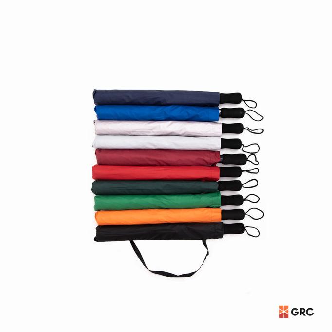 payung golf lipat 2 buka otomatis / payung polos / grosir 915