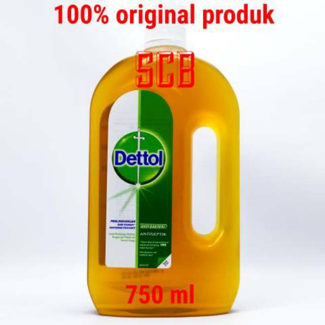 Dettol Liquid Antiseptik Cair 750 ml / Detol Antiseptik Cair