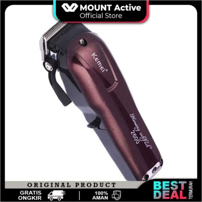 

Kemei Alat Cukur Elektrik Hair Trimmer Shaver - KM-2600