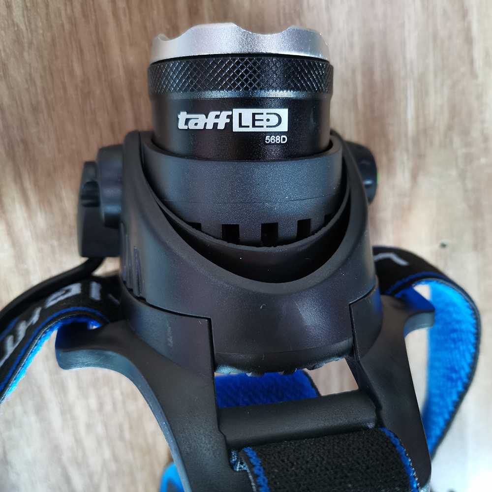 IDN TOOLS - TaffLED High Power Headlamp LED Cree XML T6 + Charger - 568D