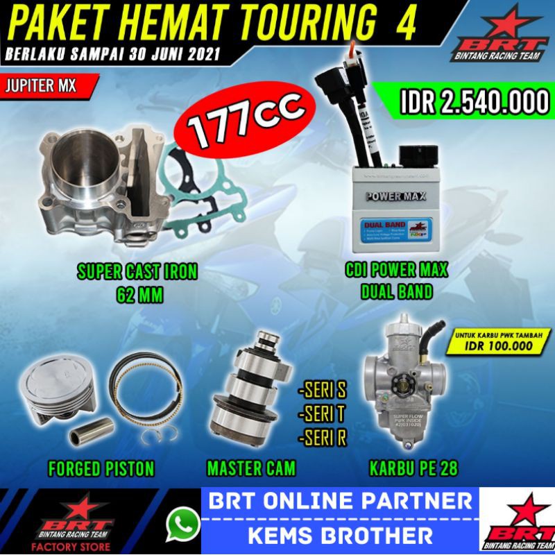 BLOK MX BRT HEMAT TOURING 4