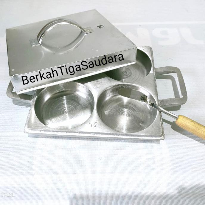 

Cetakan Kue Kamir Martabak Mini Selong, Aluminium Tebal + Tutup+1Sodet Terbaru