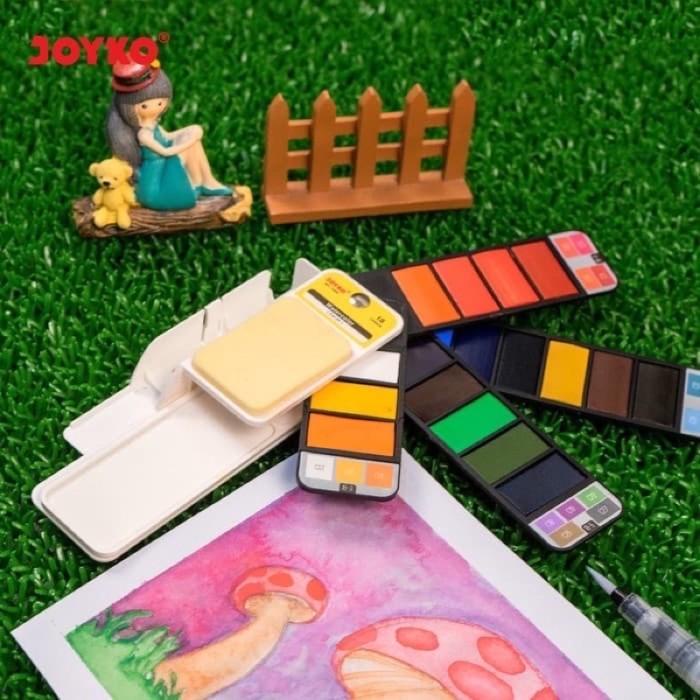 

NEW! WATERCOLOR JOYKO 18 WARNA / CAT AIR JOYKO WC-1000 ALAT LUKIS TERMURAH DAN TERBARU AL4