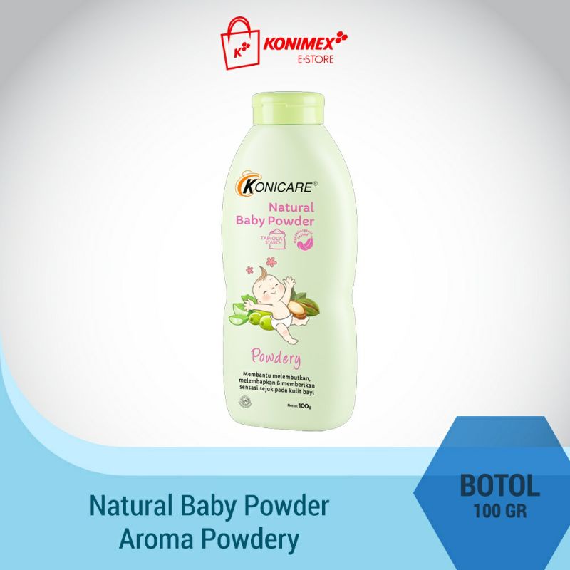 Konicare Natural Baby Powder/ Bedak Tabur anak 100g &amp; 200g