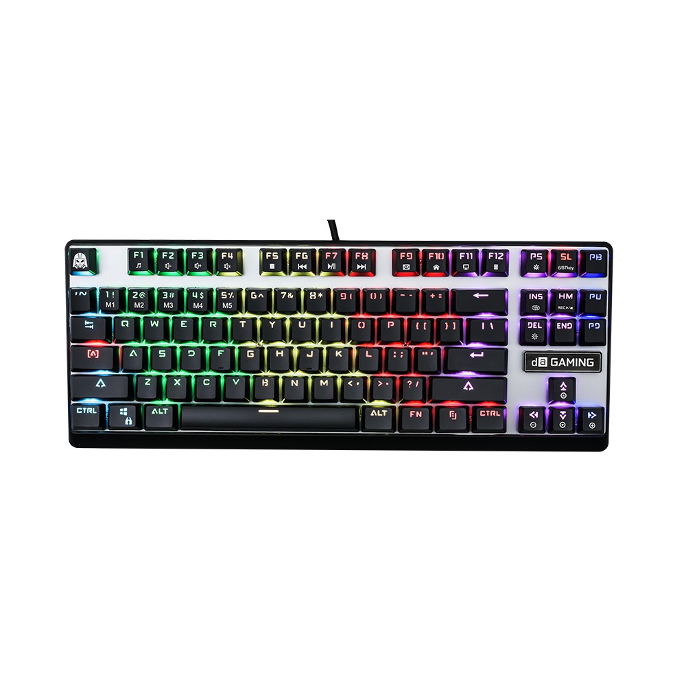 DA GAMING KEYBOARD K1 MECA TEN KEY LESS RGB Refurbish No Box Shopee Indonesia