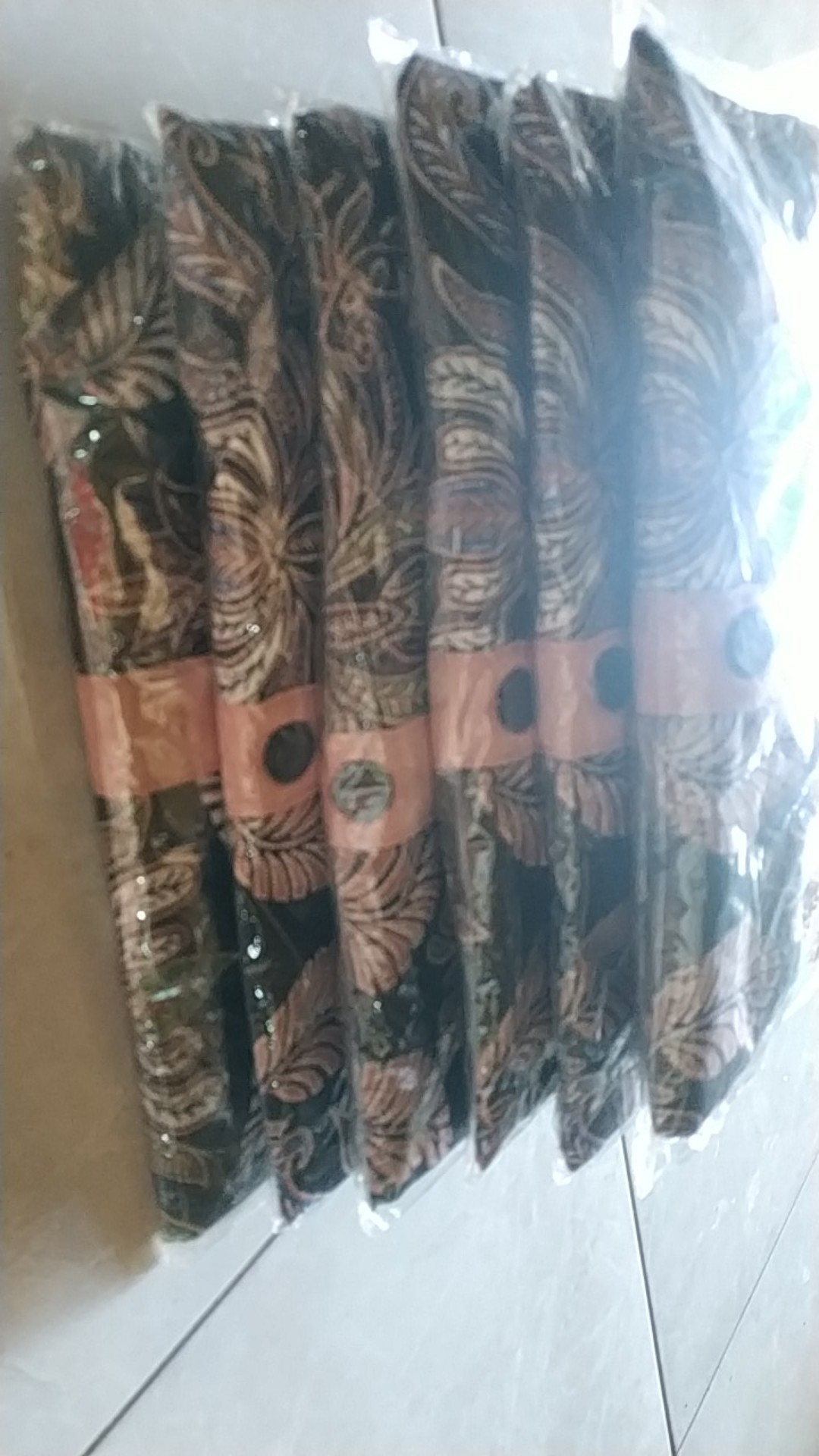 Atasan Batik Dolby Dolbi Dobby Doby Tenun Sutra Tulis Halus Katun Atbm Baron ,sarimbit