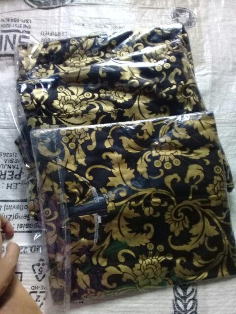 Batik Couple Keluarga Sania Ruffle Ori Ndoro Jowi Dnt Motif Prada Bakung