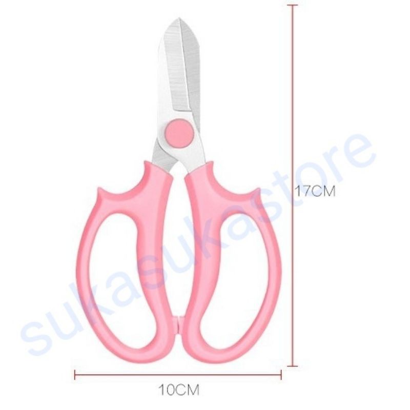 Korea Flower Snip - Gunting bunga - Florist Korea Floral Scissors -  Barang florist