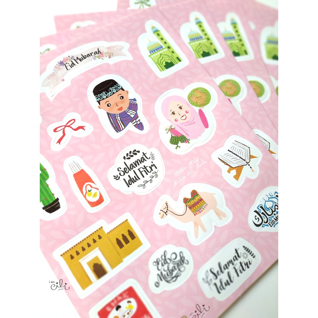 33+ Gambar Stiker Lucu Lebaran Terkeren | Lokerstiker