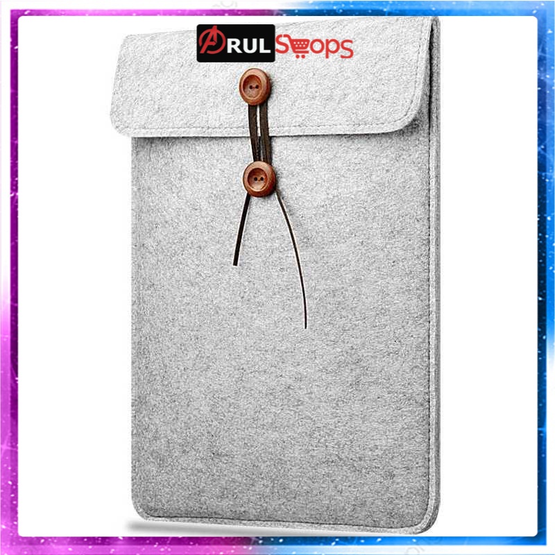 Rhodey Felt Button Style Sleeve Case Laptop Ultrabook - DA58