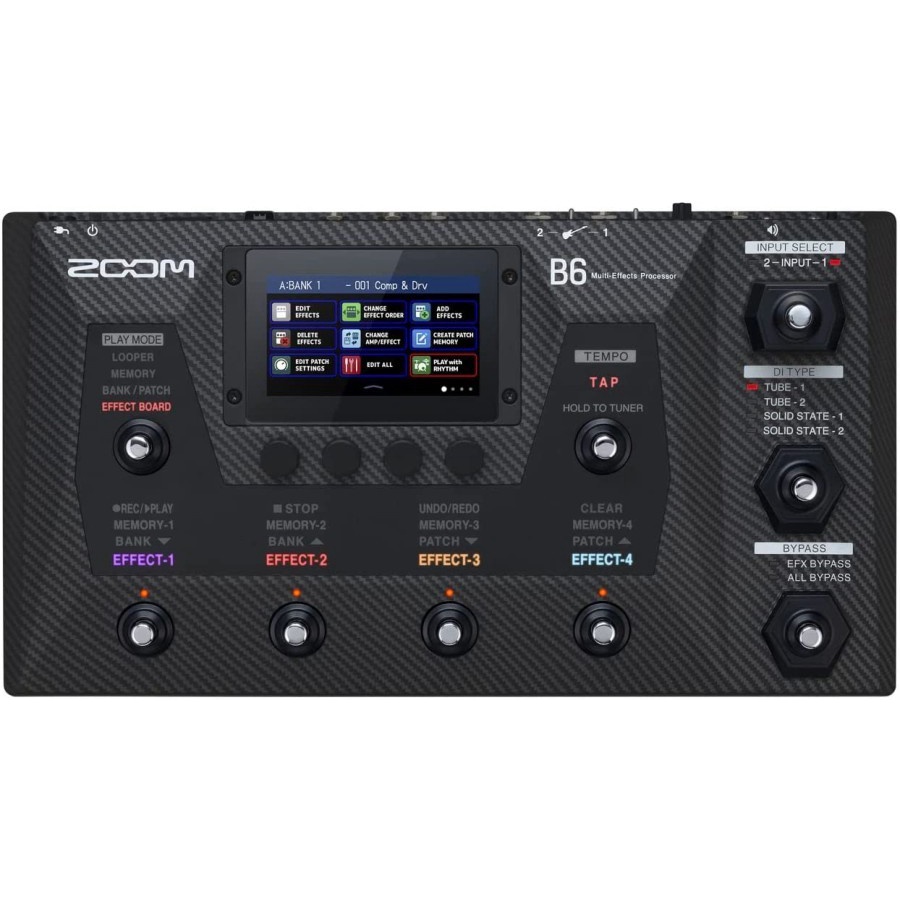 Zoom B6 Bass Multi Effect Processor