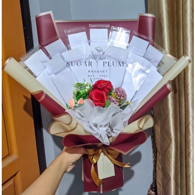 [VARIASI] Rangka Money Bouquet 20-25 lembar