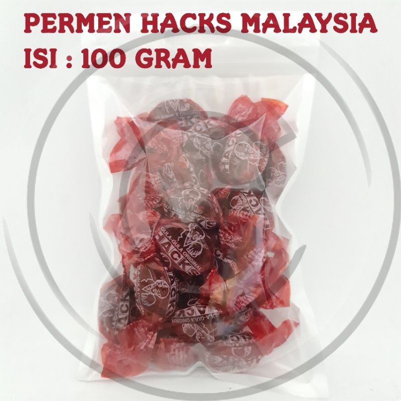 HACKS permen Malaysia 100 Gram