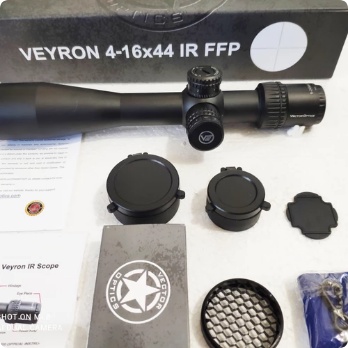 TELESKOP VECTOR VEYRON 4-16X44 IR FFP TERBARU TITIK NYALA