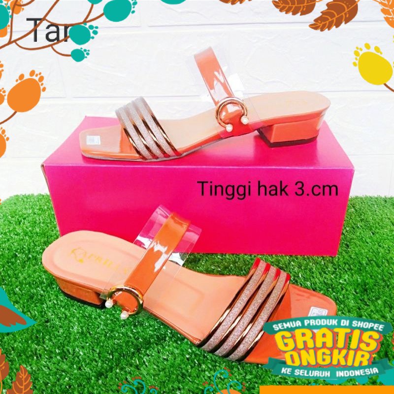 Sepatu Sandal kondangan buat acara nikahan arisan pengajian umroh / heels pesta wanita remaja terbar