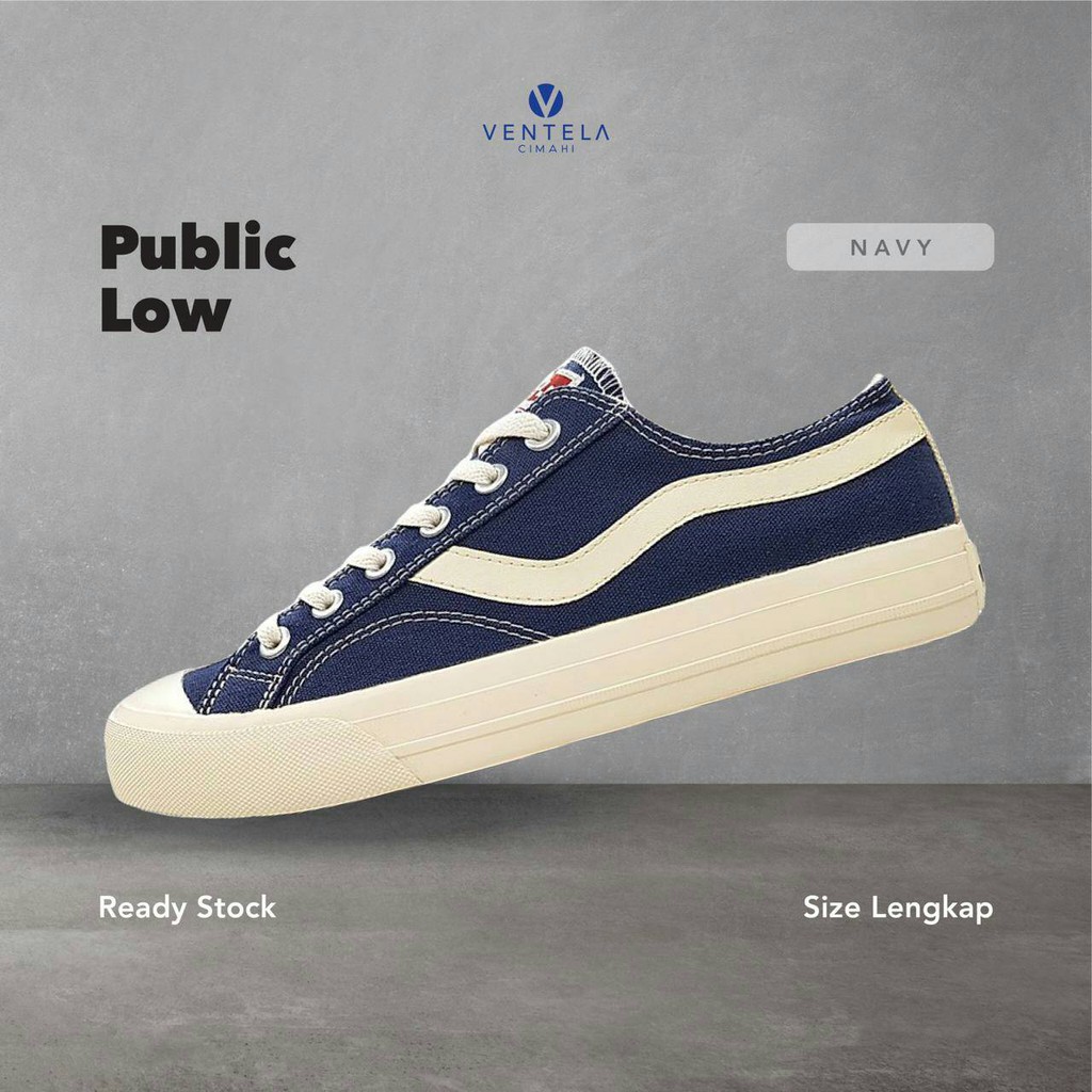 Ventela Public Low Navy