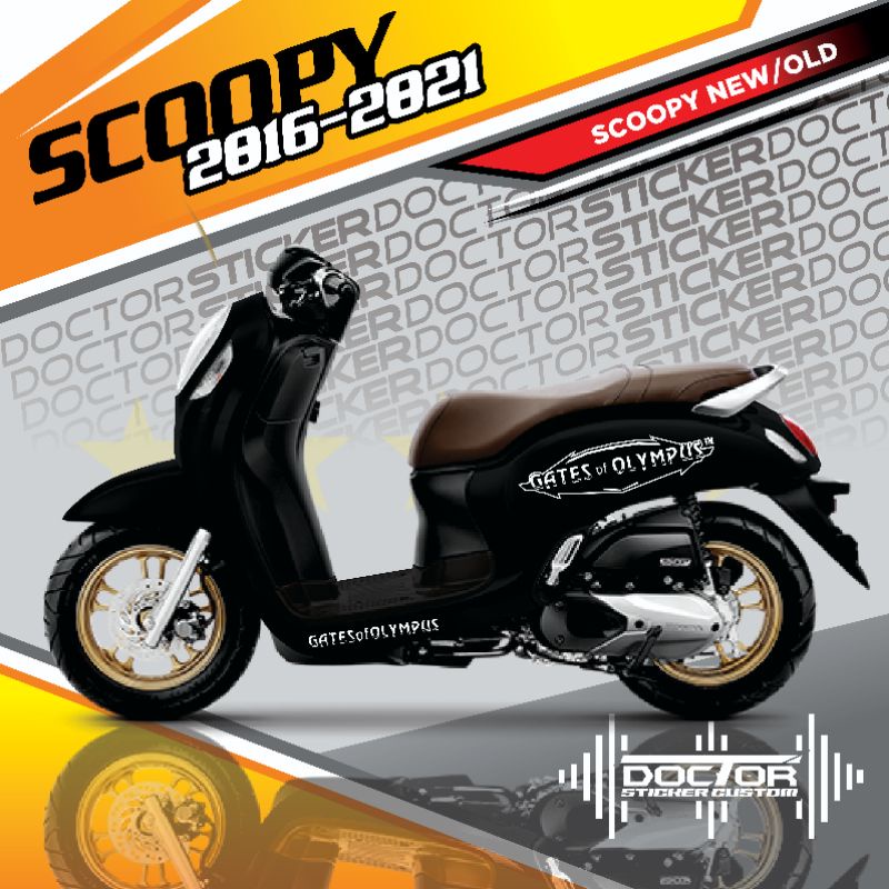 STIKER STRIPING CUTTING STIKER LOGO GATES of OLYMPUS new design terbaru