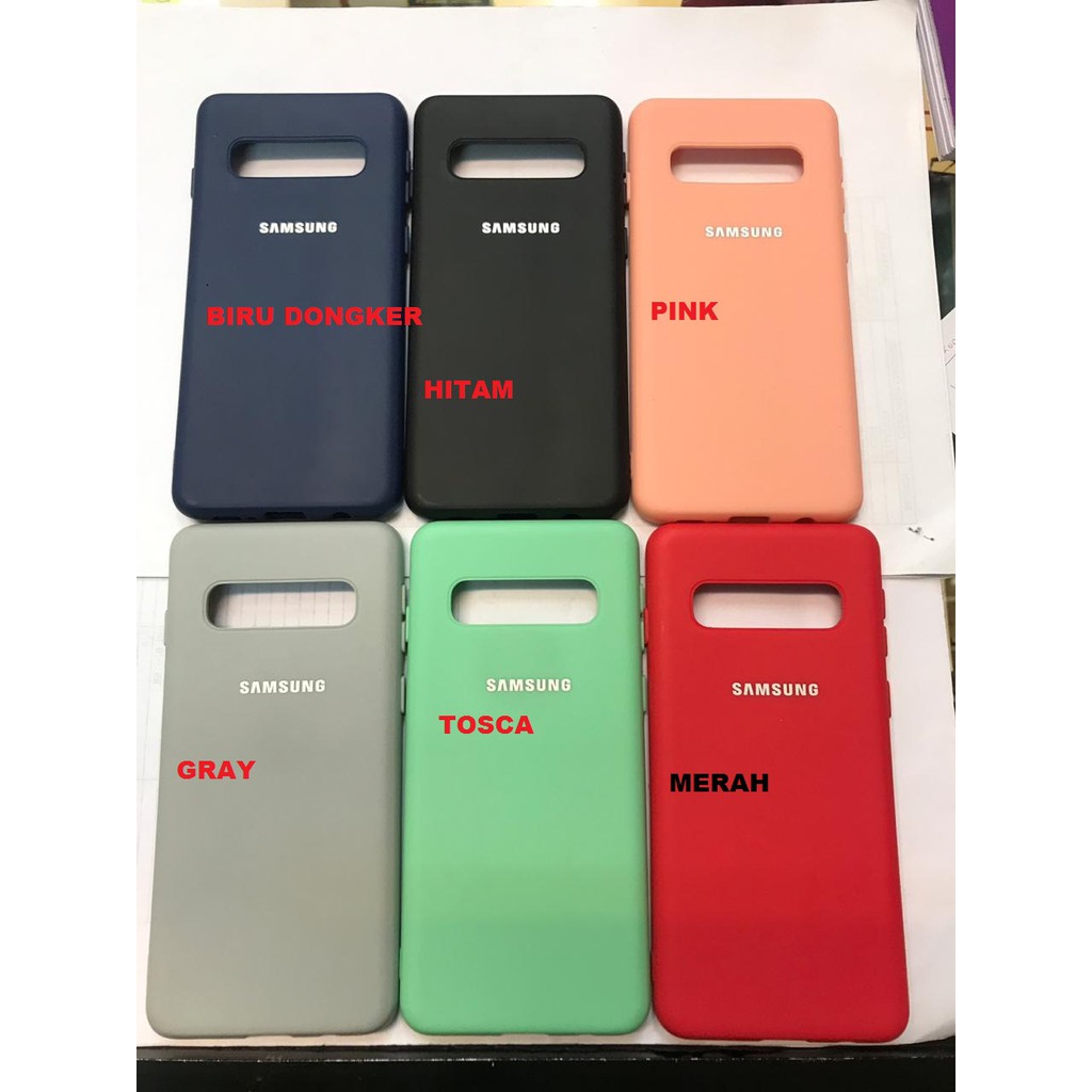 Silicone case warna samsung A50 premium Import mewah original