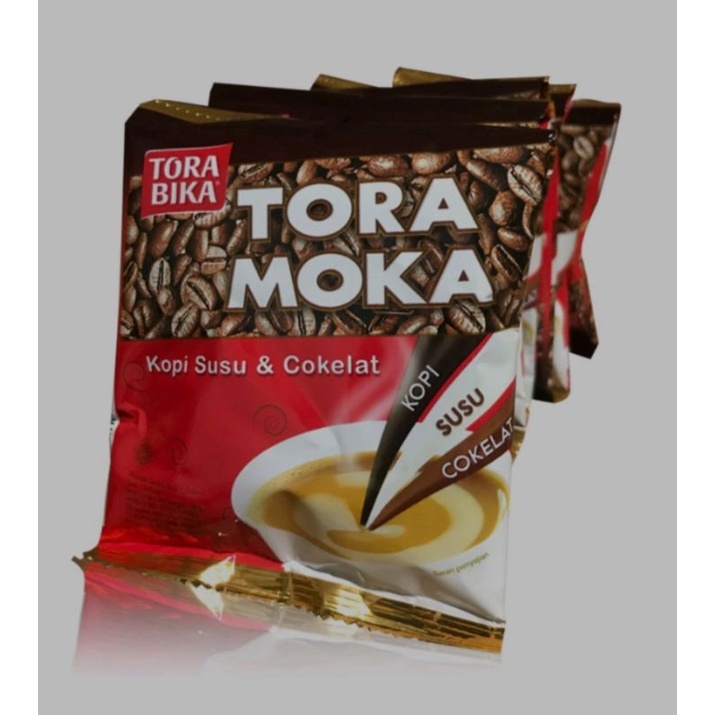 

KOPI BUBUK INSTAN TORA MOKA KOPI SUSU & COKLAT 28g (10 bungkus/SERENTENG)