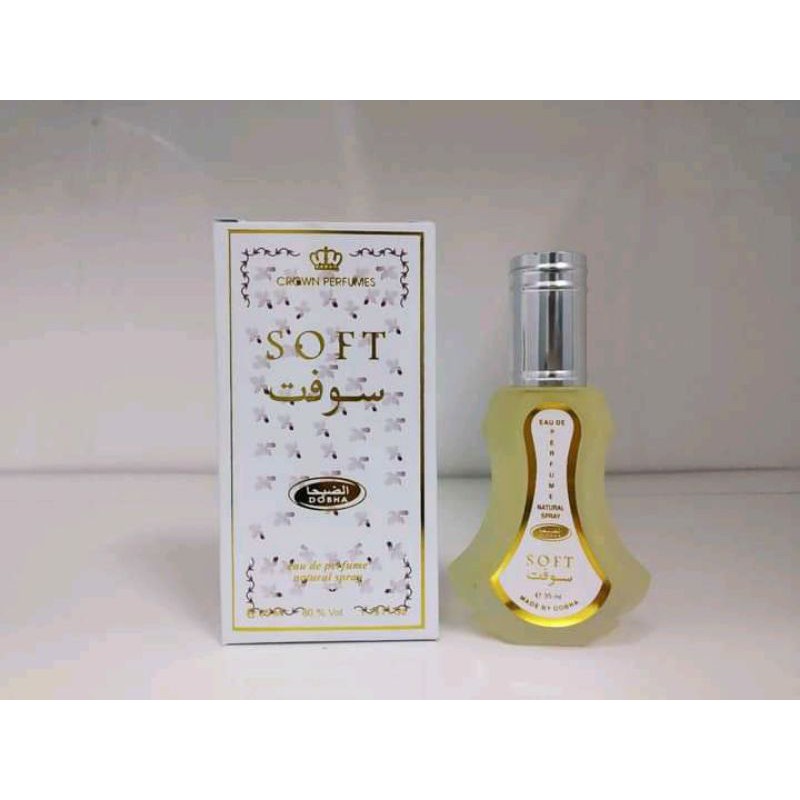 Parfum dobha soft 35ml / parfum spray dobha / parfum non alkohol
