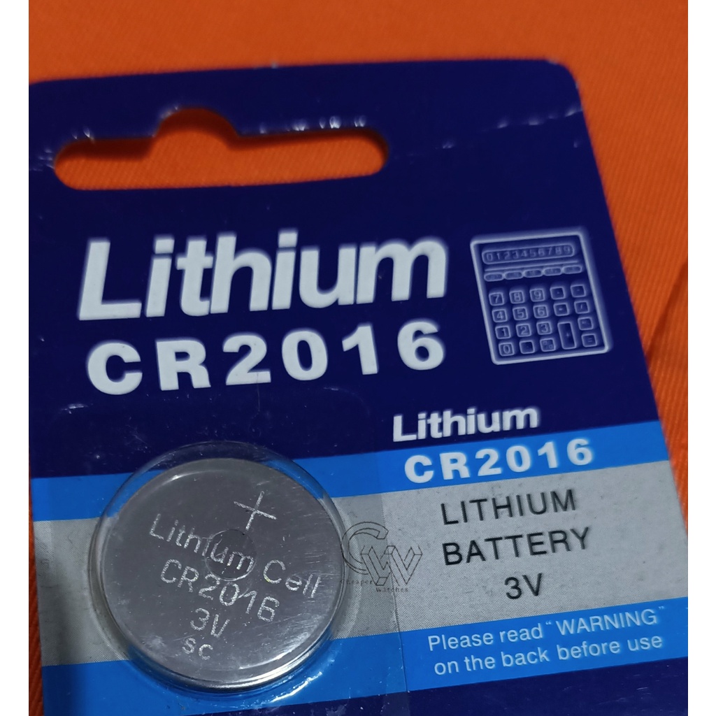 Cheaper-BATERAI KANCING LITHIUM CR2016 3V BATTERY BATRE BATEREI LITHIUM CR-2016 KALKULATOR JAM TANGAN COIN KOIN 3V