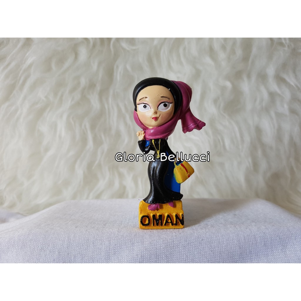 SOUVENIR TEMPELAN MAGNET KULKAS NEGARA ARAB SAUDIA OMAN QATAR ONTA