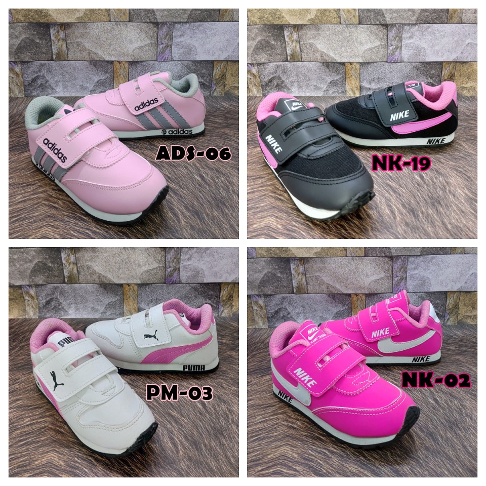 Promo Murah Sepatu  Anak  Perempuan Sekolah  Sneakers Sz 24 