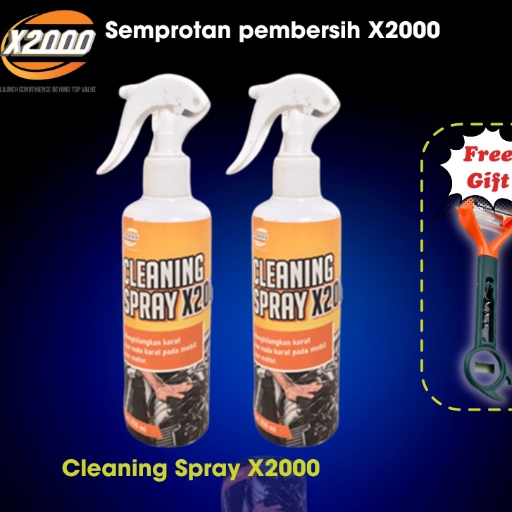 Jual Semprotan Pembersih X2000, Pembersih Karat Serbaguna, Cleaning ...