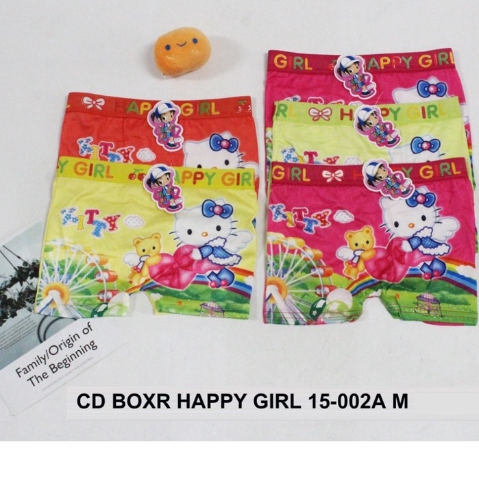 Celana Dalam BOXER anak FROZEN PONY LOL Combi MISA Cewek Motif Kartun Lucu Little Pony Hello Kitty Termurah Happy Girl