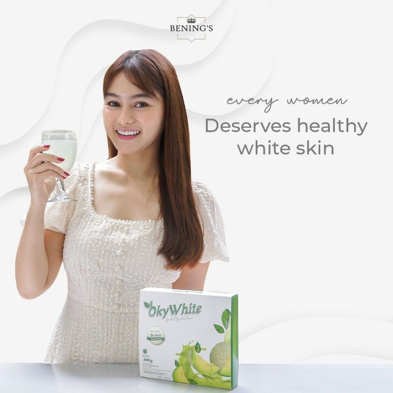 OkyWhite Benings Minuman Pemutih Badan