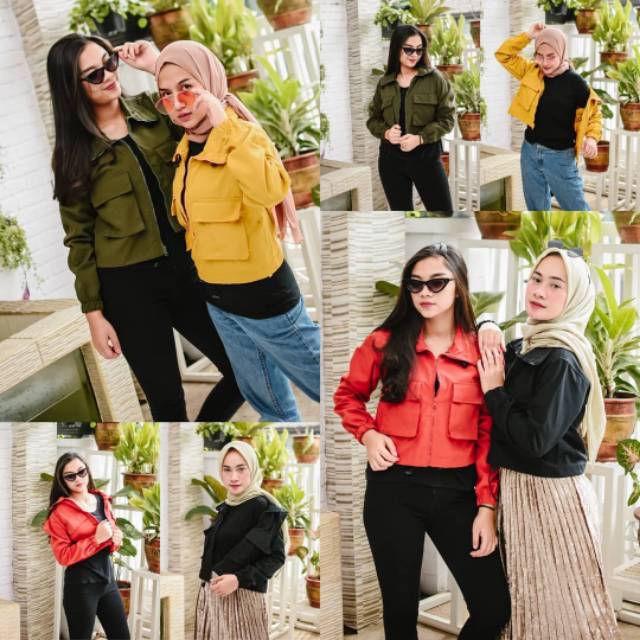 Jaket Wanita Murah / Sury Jaket / Atasan Wanita /  Pakaian Terlaris