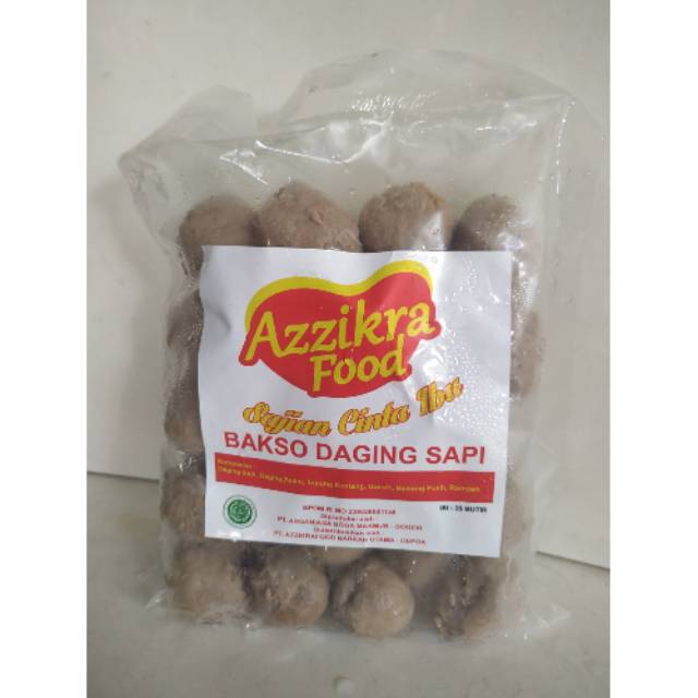 Bakso Sapi Azzikra Frozen Food