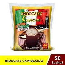 

[PROMO DLH54] Indocafe Cappuccino Pack isi 50 Sachet Pasti Murah