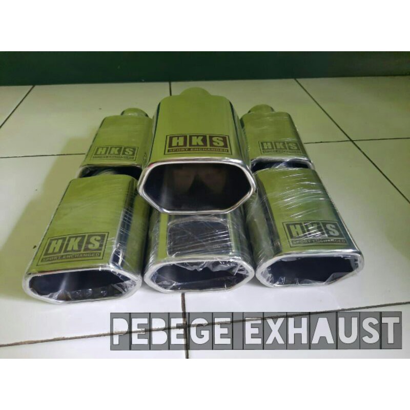 knalpot HKS suos jetbus bensin solar stenlish