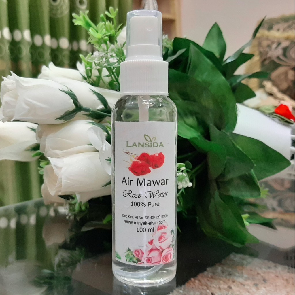 Rose Water 100 Ml Pure Hidrosol Air Mawar Murni 100ml Face Spray Distilled Shopee Indonesia