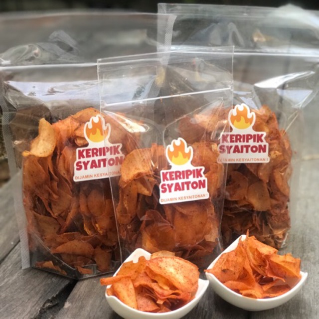 

Keripik singkong jeruk pedas 300 gram