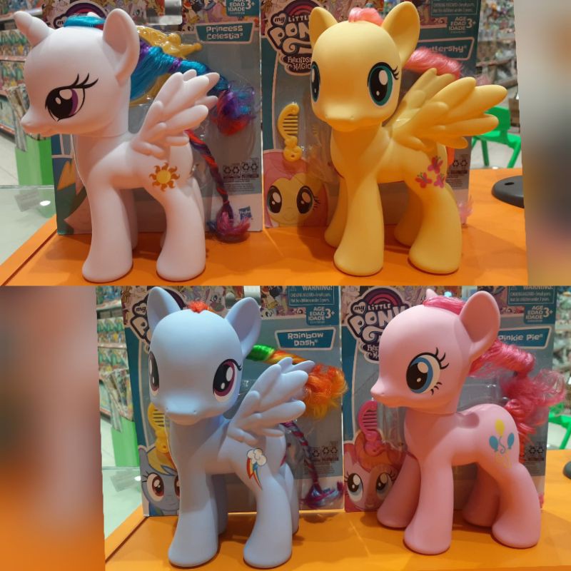 Hasbro My little Pony basic doll Fluttershy Rainbow Dash Princess Celestia Pinkie Pie 8-Inch/22 cm