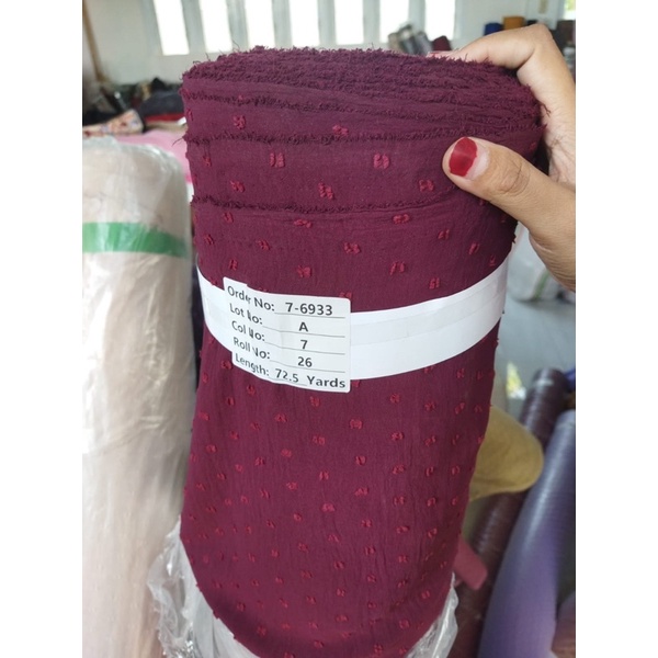 CRINKLE URAGIRI ONE TONE / SETENGAH METER