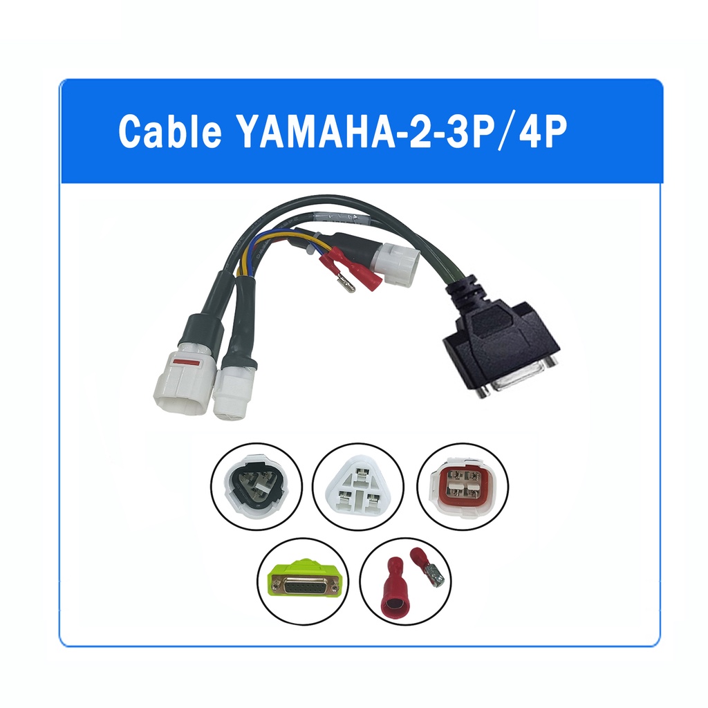 Jdiag M100 / M100 pro Special Test Cable Motor Scanner Kabel injeksi For Connecting non-OBD Brand Motorcycles kerro