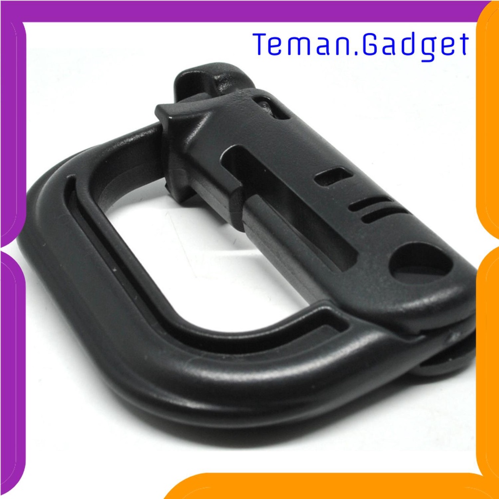 TG-IDI D D Ring Buckle Carabiner with Quickdraw - K307