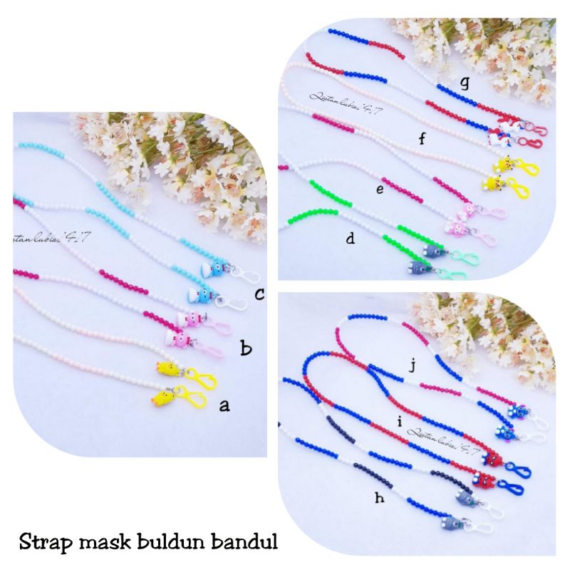 Strap mask boldun bandul beli 10 free