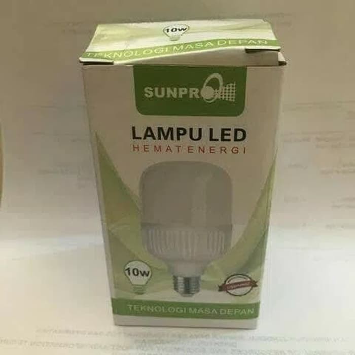 Lampu led Sunpro 10W / Lampu Led Rumah merek Sunpro 10 watt