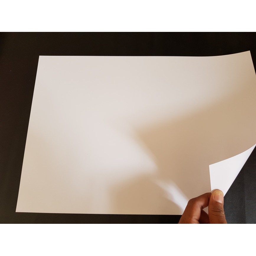 

Bahan Idcard PVC Laser Digital Printing Sheets ukuran A3 0.2mm - 0.3mm