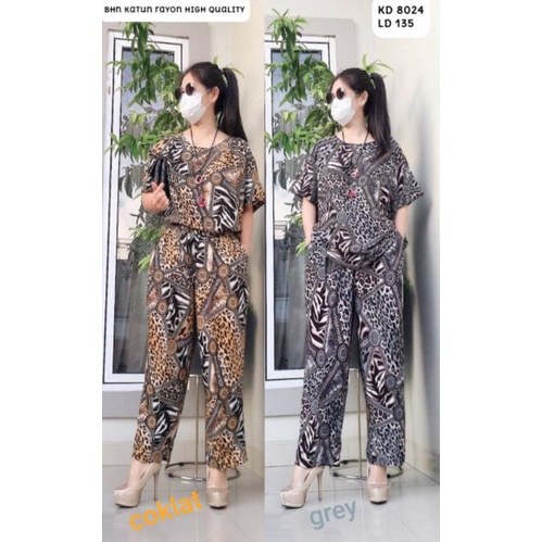 Setelan Katun Rayon Jumbo