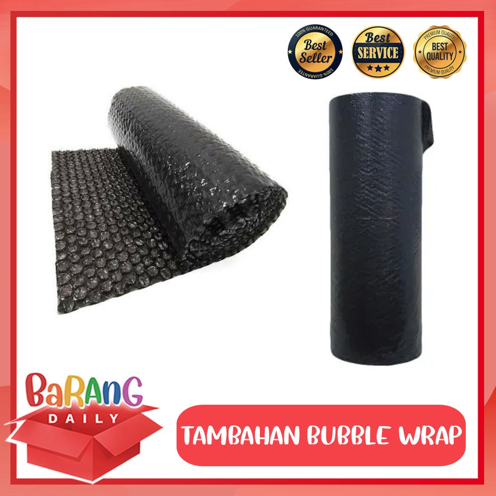 

TAMBAHAN BUBBLE WRAP & KARDUS