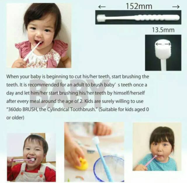 KANDILA 360° Tothbrush for baby-Sikat gigi bayi KDL 037-4