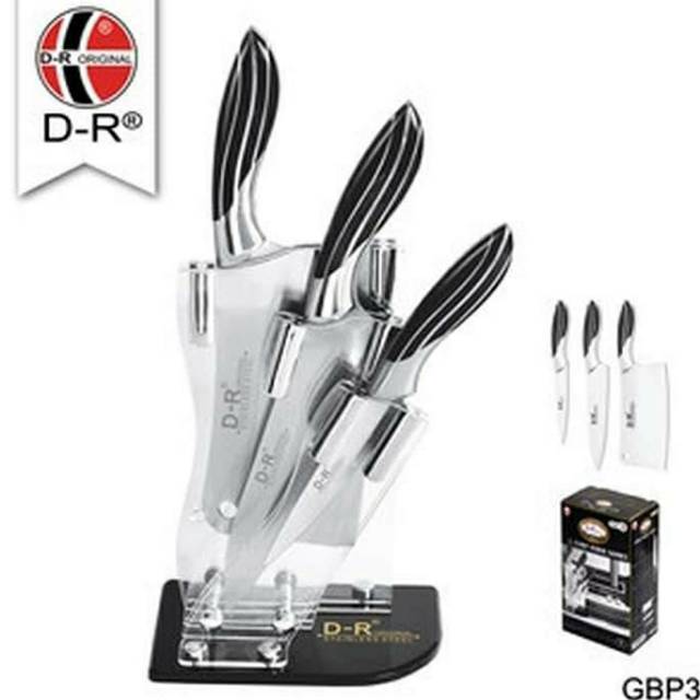 Dr original pisau dapur set/chef knife set